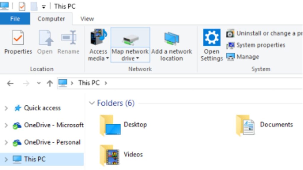 How To Map A Network Drive?