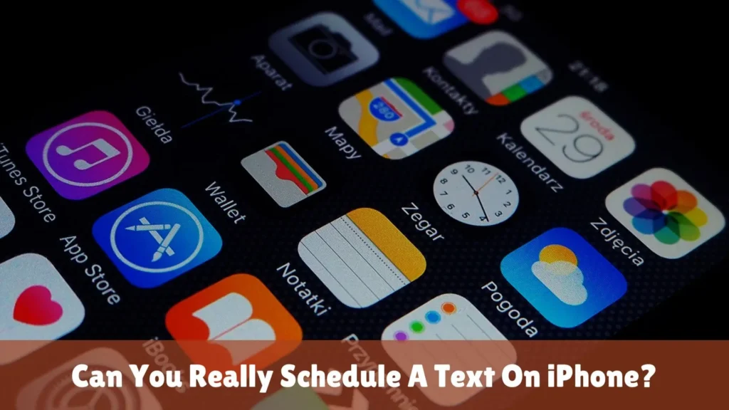 Can You Really Schedule A Text On iPhone?